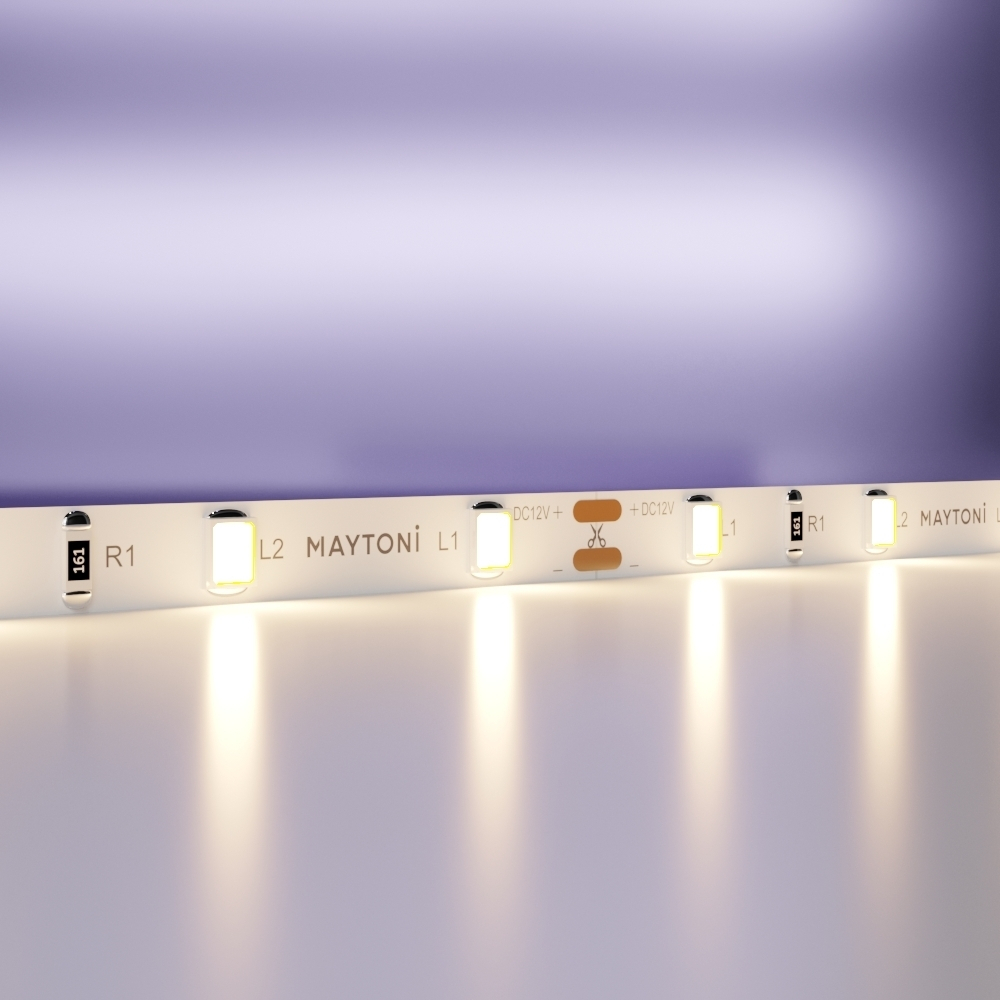 Светодиодная лента Maytoni Technical Led strip 12В 2835 4,8Вт/м 3000K 5м IP20 20007