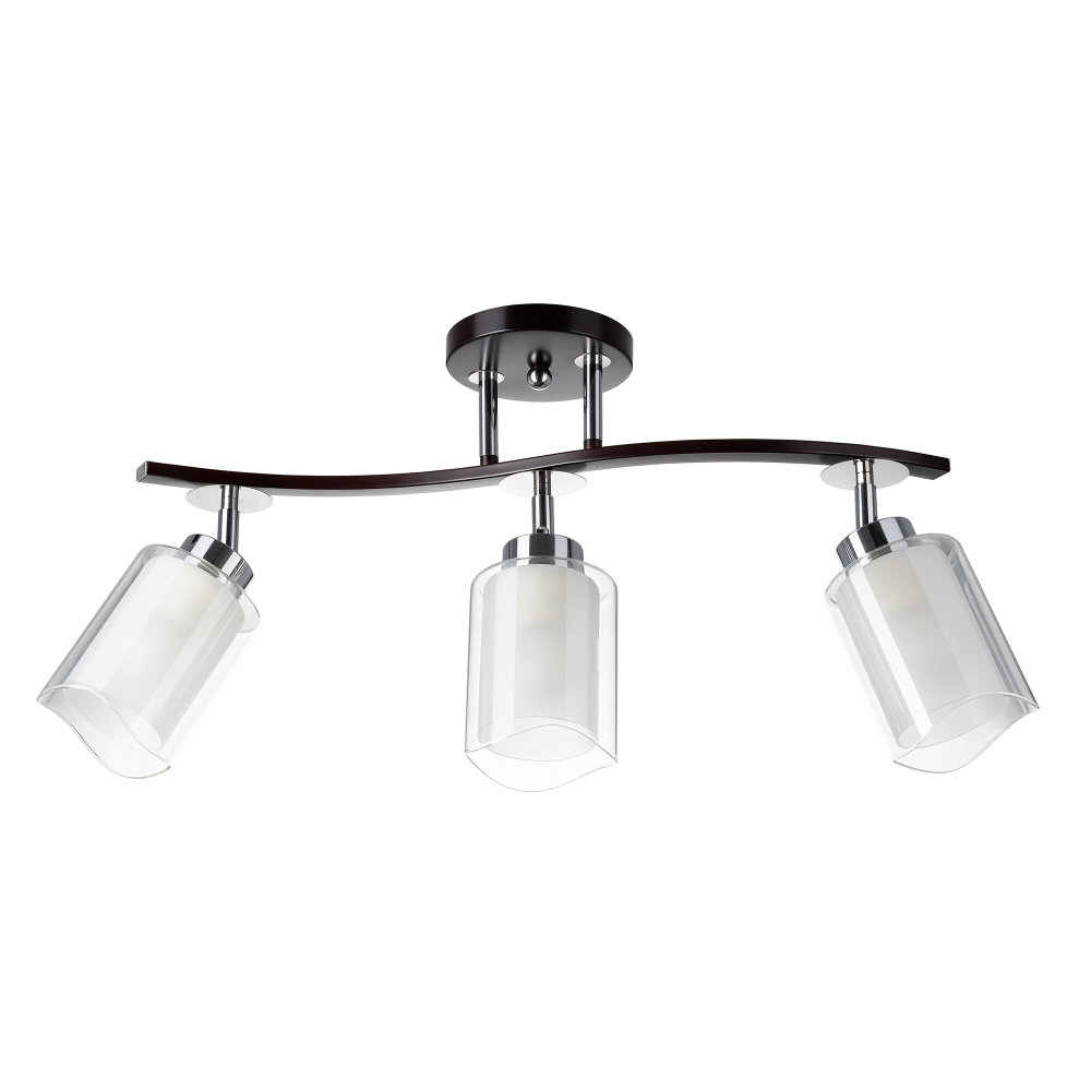 Citilux Фортуна CL156132 Люстра с поворотными плафонами Венге Хром