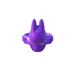 Эрекционное кольцо с вибрацией His And Hers Ultimate Rabbit (Цвет: фиолетовый)