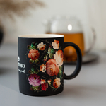 Кружка черная 330 мл.