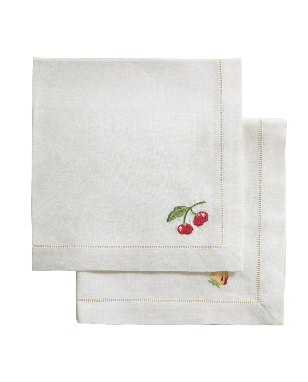 Zara Home столовая салфетка из смесовой ткани, вышивка, 45 45 см (комплект 2 шт.)