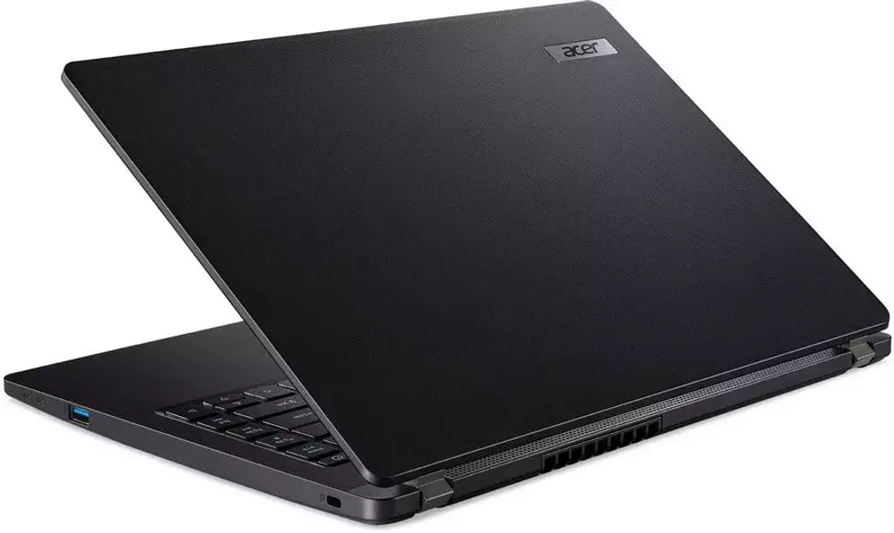 Ноутбук Acer TMP214-53-384Y (NX.VPNEK.00A) 14"HD/i3-1115G4 Dual/8Gb/256Gb SSD/Win10 Pro черный RuGrav + переходник