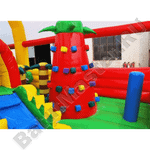 Коммерческий надувной батут "Радуга 2" 12*6*6 м