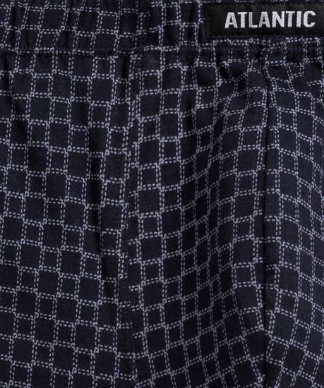 Трусы мужские боксеры (3шт), Atlantic 3MH-193,темно-синий + голубой + серый