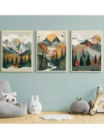 Набор постеров  30х40 , 3 штуки арт 275289542