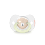 Набор пустышек Suavinex Night&Day Wild розовый 6-18 мес, 2 шт