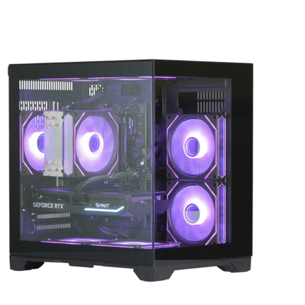 Мощный игровой компьютер INTEL Core i7 6 ядер 12потоков, RTX4060Ti, 32 ГБ DDR4, SSD 512ГБ+1Тб, 750W, Win 10 PRO