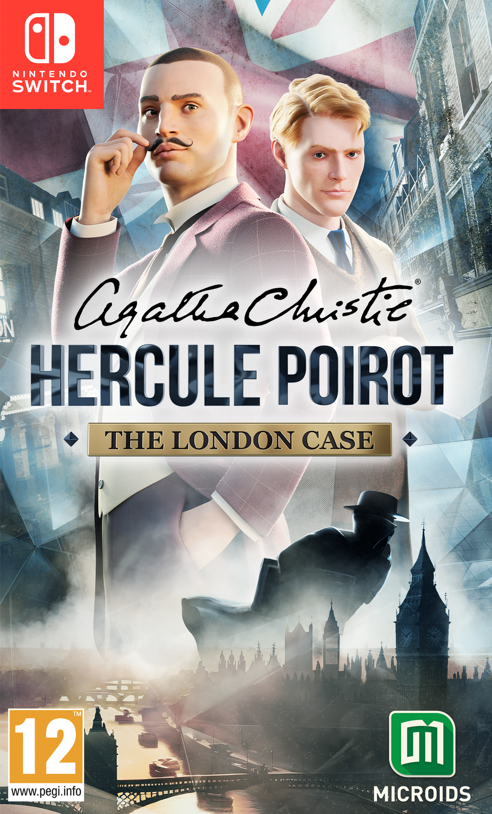 Agatha Christie – Hercule Poirot: The London Case (Nintendo Switch, интерфейс и субтитры на русском языке)
