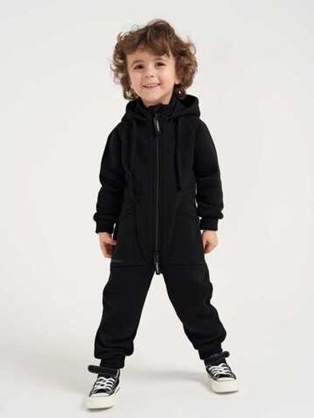 Комбинезон-трансформер с клапаном "Уголь" утепленный