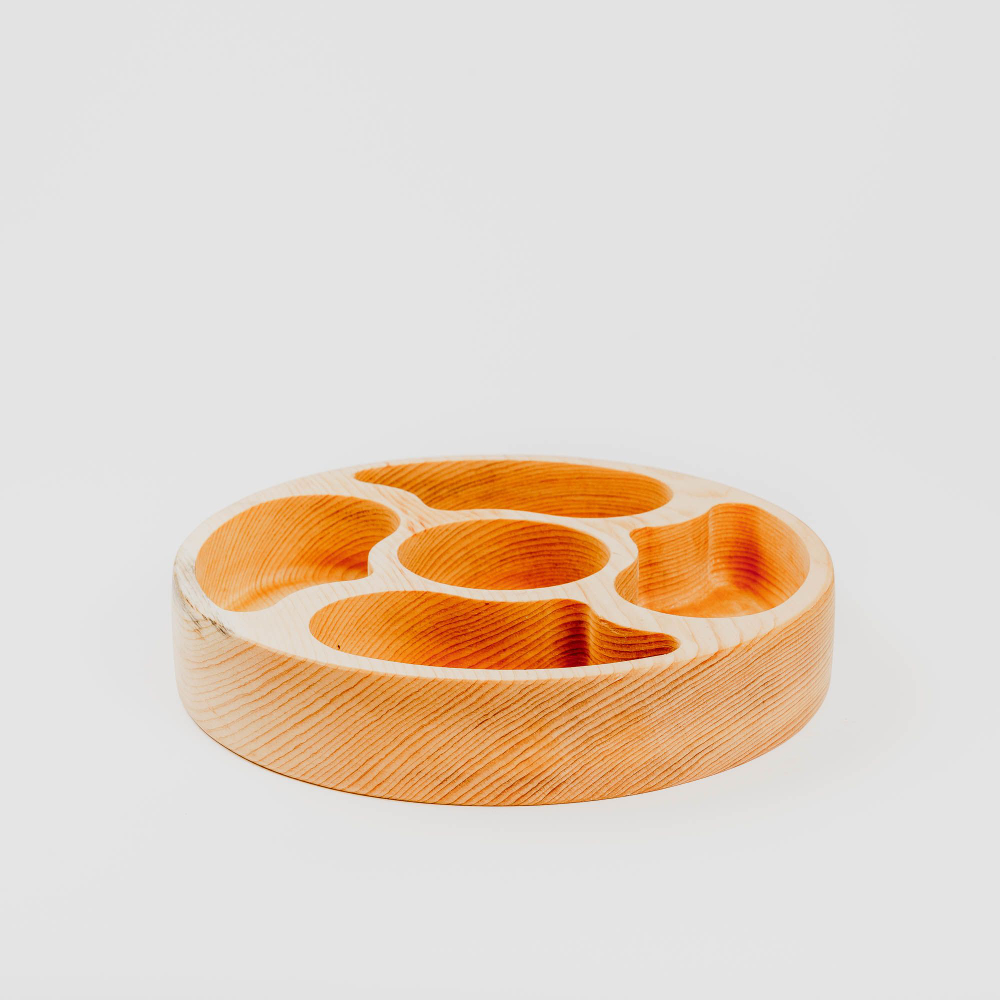 Менажница из Сибирского кедра