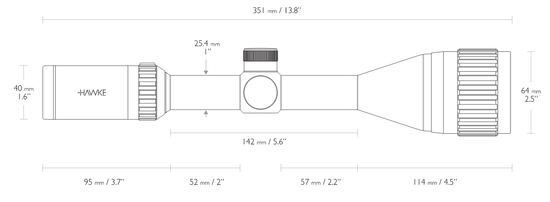 Оптический прицел Hawke Vantage 3-9x50 AO 30/30 (14132)
