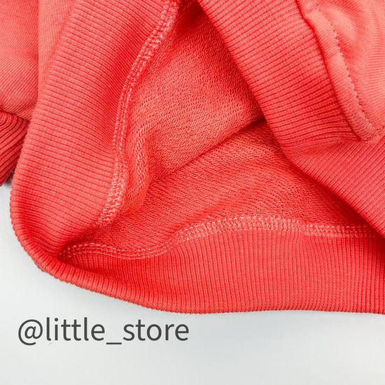 Свитшот из футера, Терракотовый