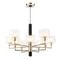 Подвесная люстра Crystal Lux MAESTRO SP-PL5+5 GOLD