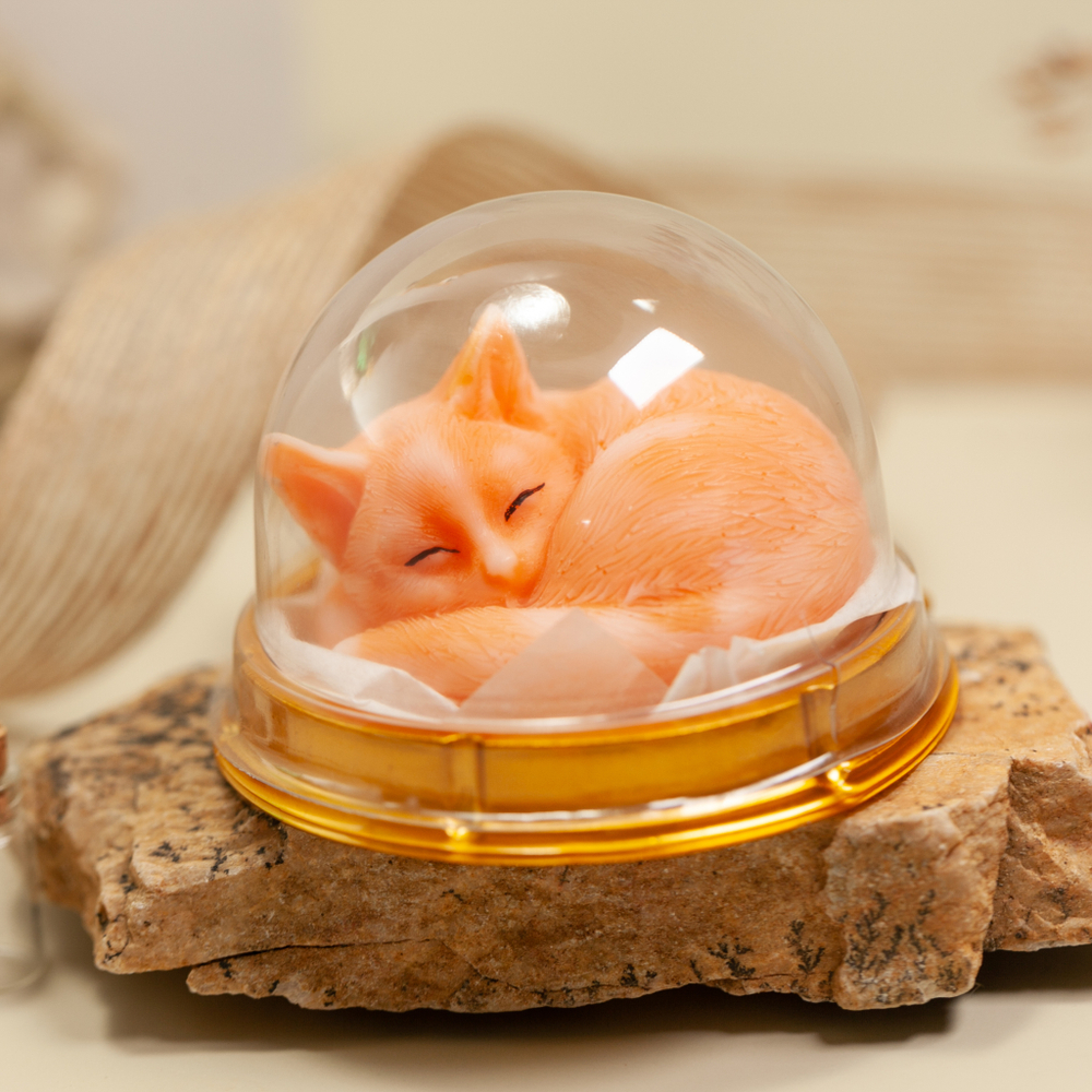 Котенок спящий