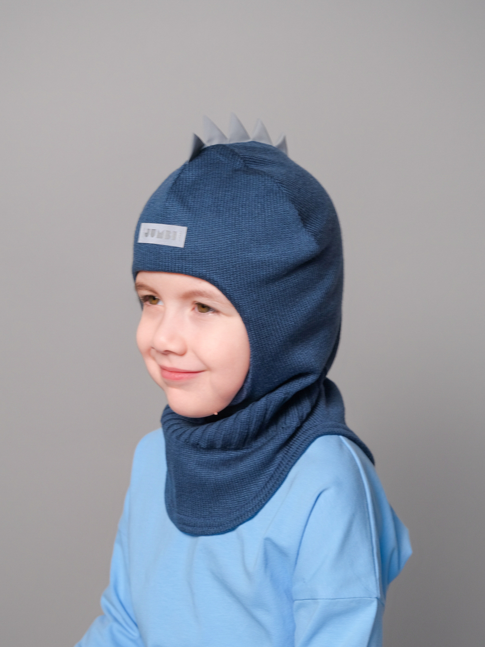 Шлем весенний/осенний вязаный (Гроза) ОРЕО