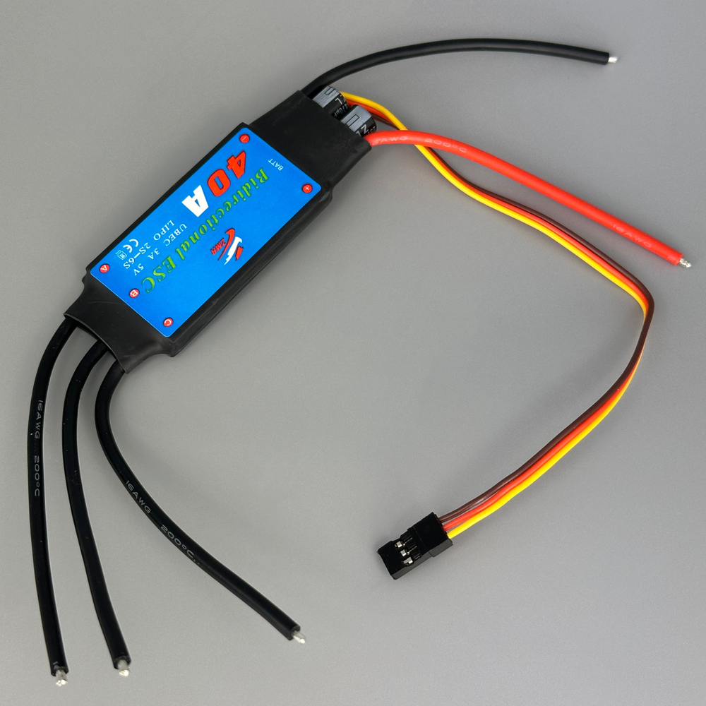 Регулятор скорости Bidirectional 40A 2-6s UBEC 3A 5V