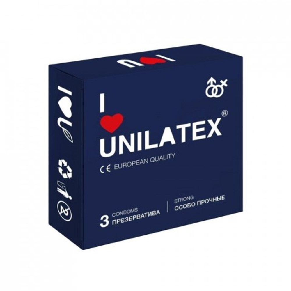 Презервативы Unilatex Extra Strong/особо прочные, 3 шт.