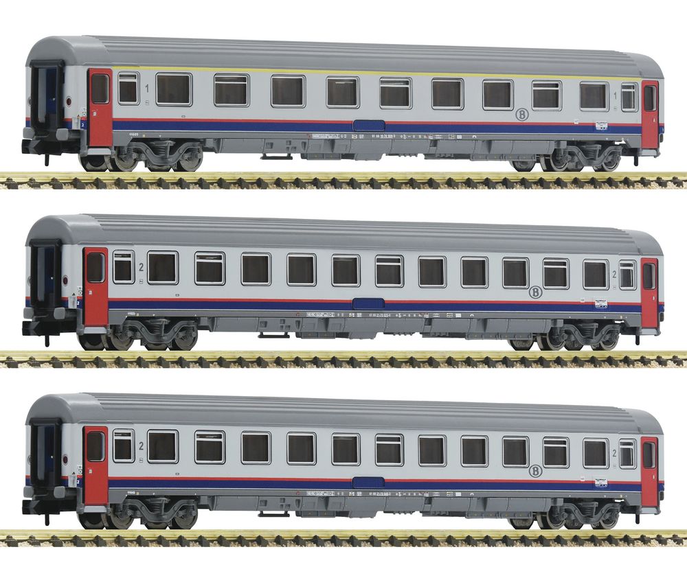 Набор пассажирских вагнов Eurofima, SNCB, V, 3шт.