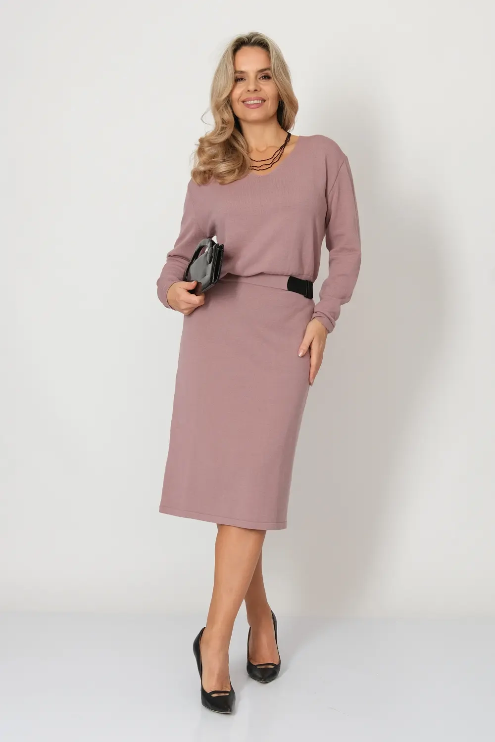 Платье трикотажное LADY STYLE