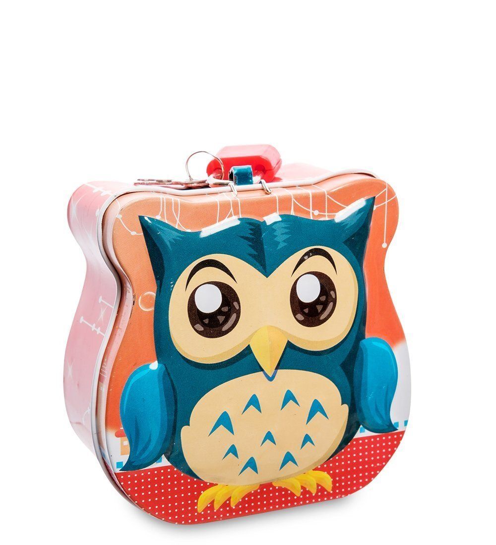 GAEM Art BX- 18/2 Металлическая копилка «Совенок»