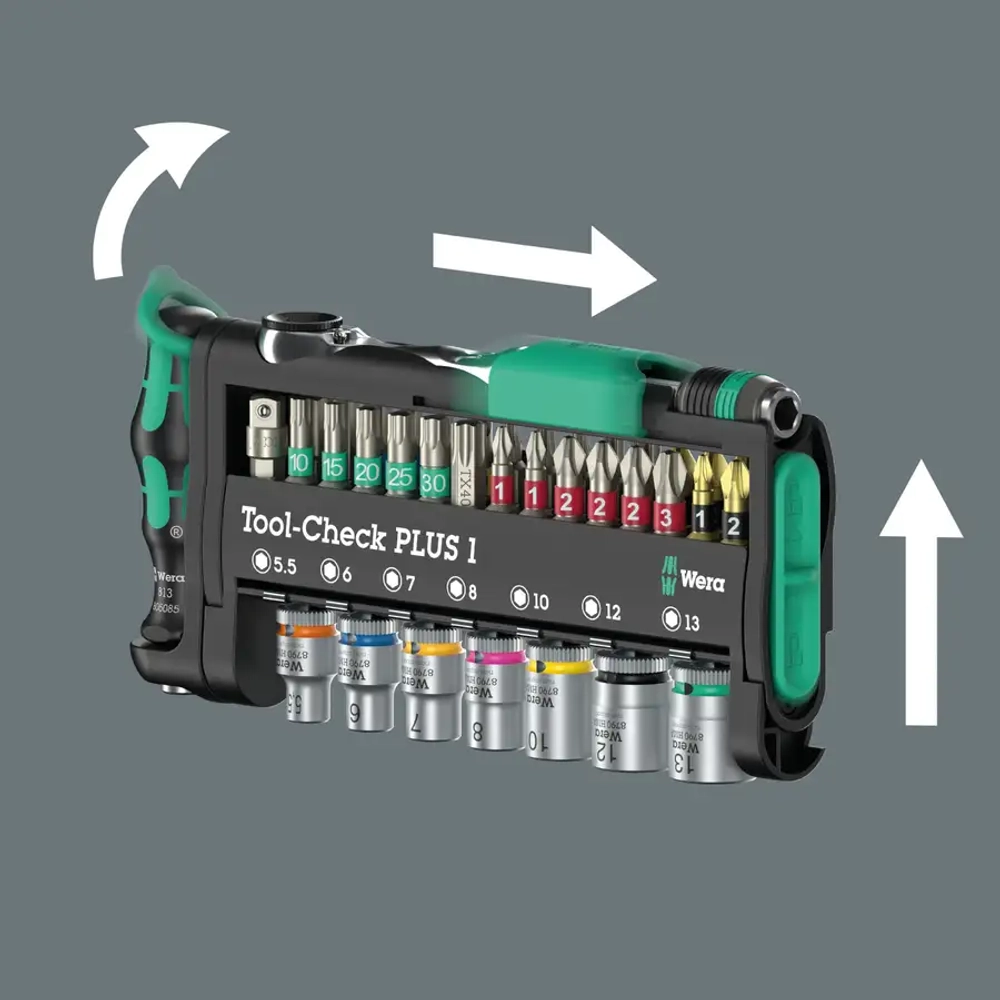 Набор насадок Tool-Check Plus 1 WERA 05049055001