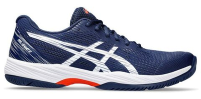 Мужские кроссовки теннисные Asics Gel-Game 9 - blue expanse/white