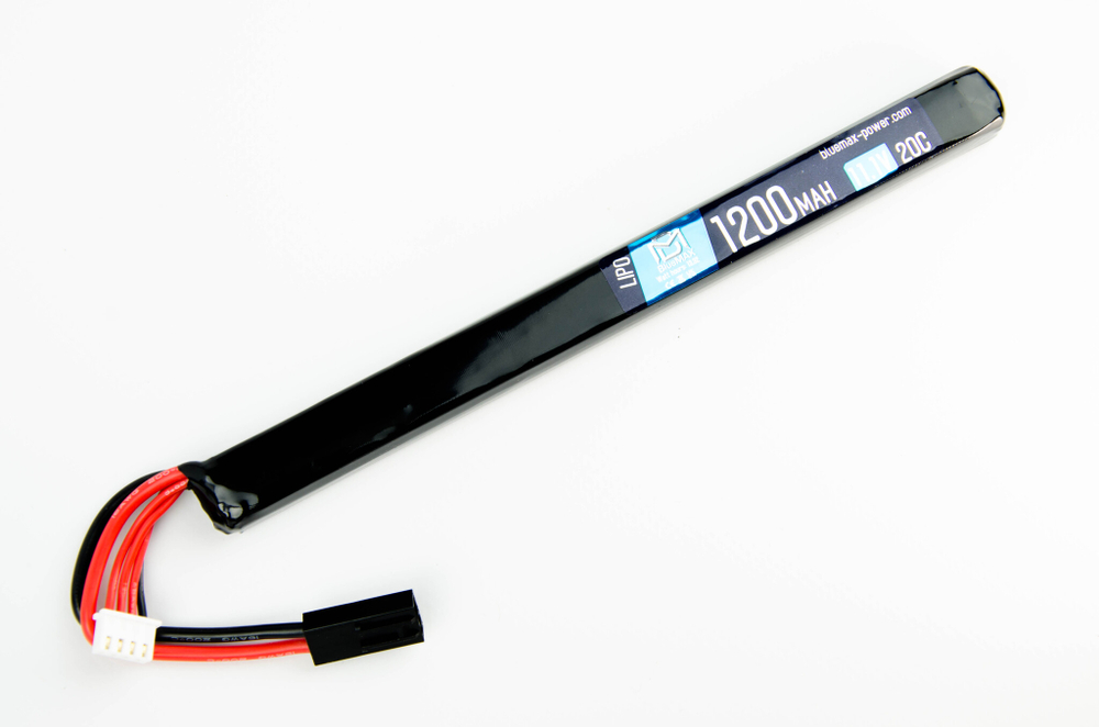 Аккумулятор BlueMAX 11.1-1200mah 20C AK-type Slim AK Stick (LiPo)(Т-кон)