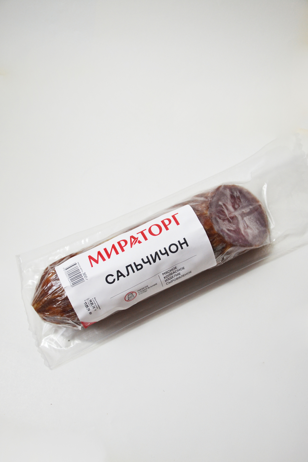 Колбаса "Мираторг" Сальчичон сыровяленая/300 г