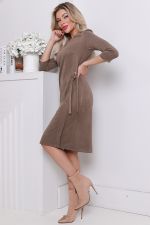 Платье  Идеальный образ (вельвет, латте) Diolche