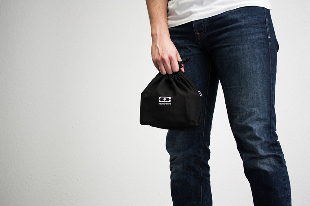 Мешочек для ланча mb pochette, black/white