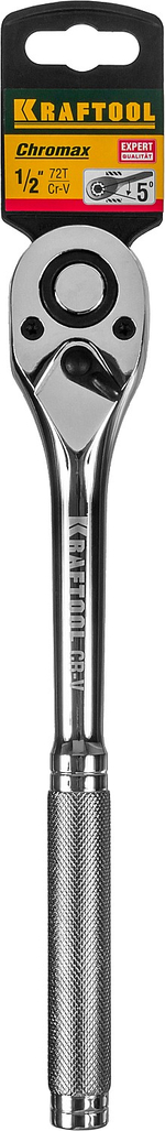 KRAFTOOL INDUSTRIE QUALITAT (1/2″), 72 зубца, трещотка (27793-1/2)