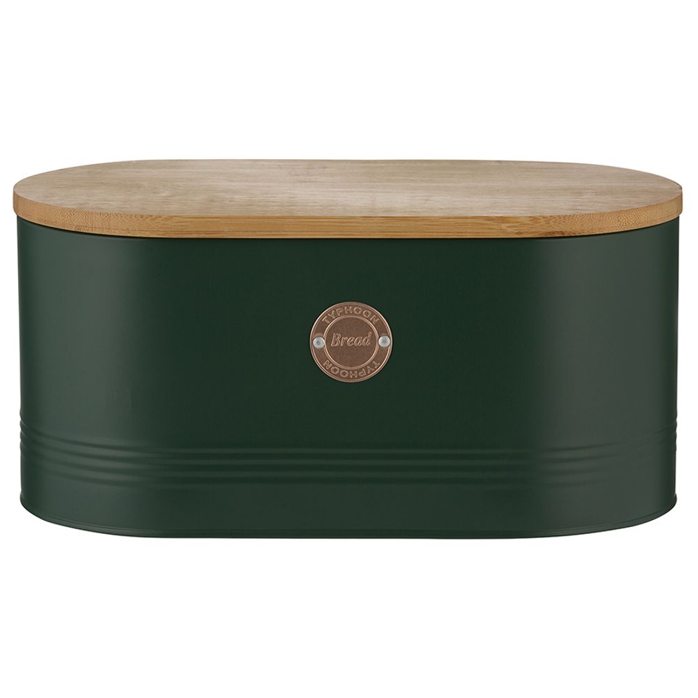 Хлебница Living, 18х16х33,5 см, зеленая