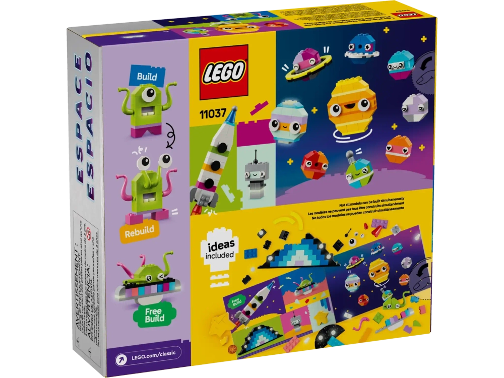 Конструктор LEGO Classic 11037 Создавай космические планеты
