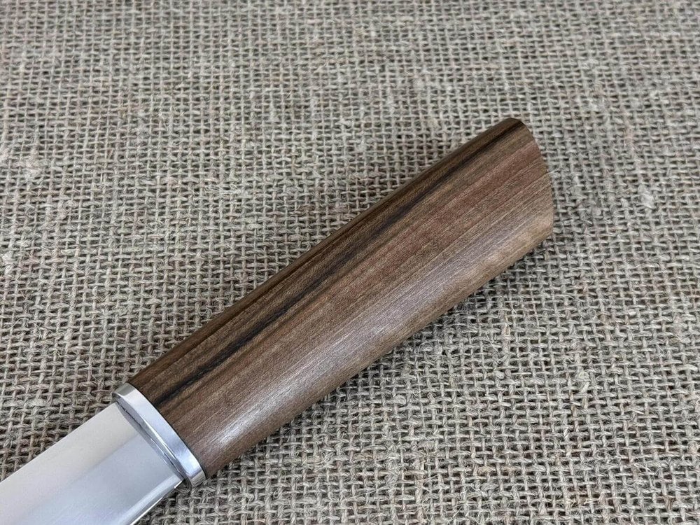 Шкуросъемный нож "Якут", сталь 95Х18, рукоять орех