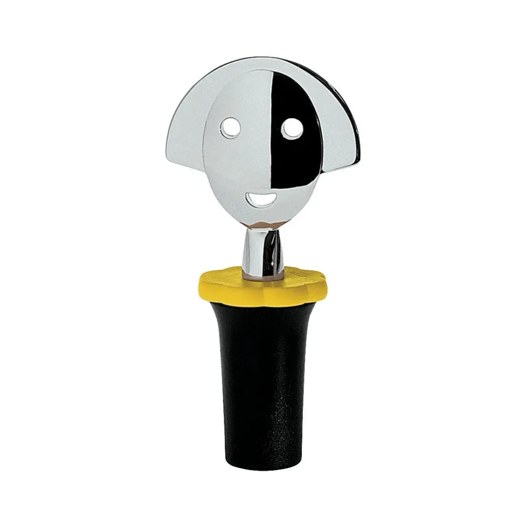 Alessi Пробка для вина Anna Stop 2 черная
