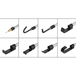 WDK-65019  Обратный молоток с комплектом аксессуаров в металлическом кейсе.