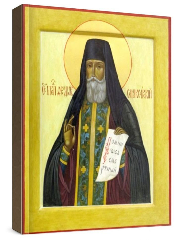 Феодор Санаксарский (рукописная икона)