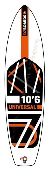 Надувная доска для SUP серфинга D7 Boards Universal 10.6