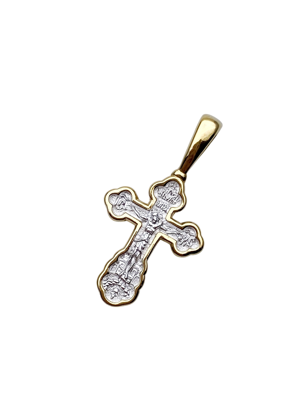 Крест из серебра/Позолота
