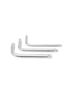 Ключ Г-образный TORX Т-10Н с отверстием Forsage F-76710