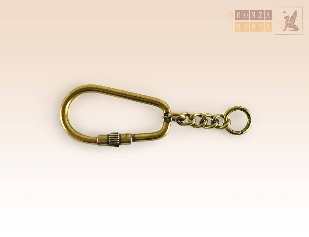 фурнитура для брелока с карабином