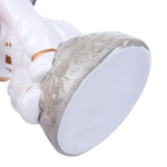 8208/1T MODERNI LN26 513 белый/серый, керамика/текстиль Настольная лампа Е27 1*60W 220V ATLAS