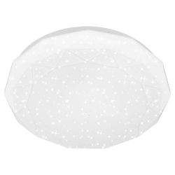 Светильник потолочный светодиодный ЭРА Классик без ДУ SPB-6 WH 24W-4K Slim Sparkle | Светильники SPB-6 без ДУ