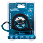 Рулетка "Ergonomisch",5 м x 19 мм,магнитный обрезиненный зацеп Gross