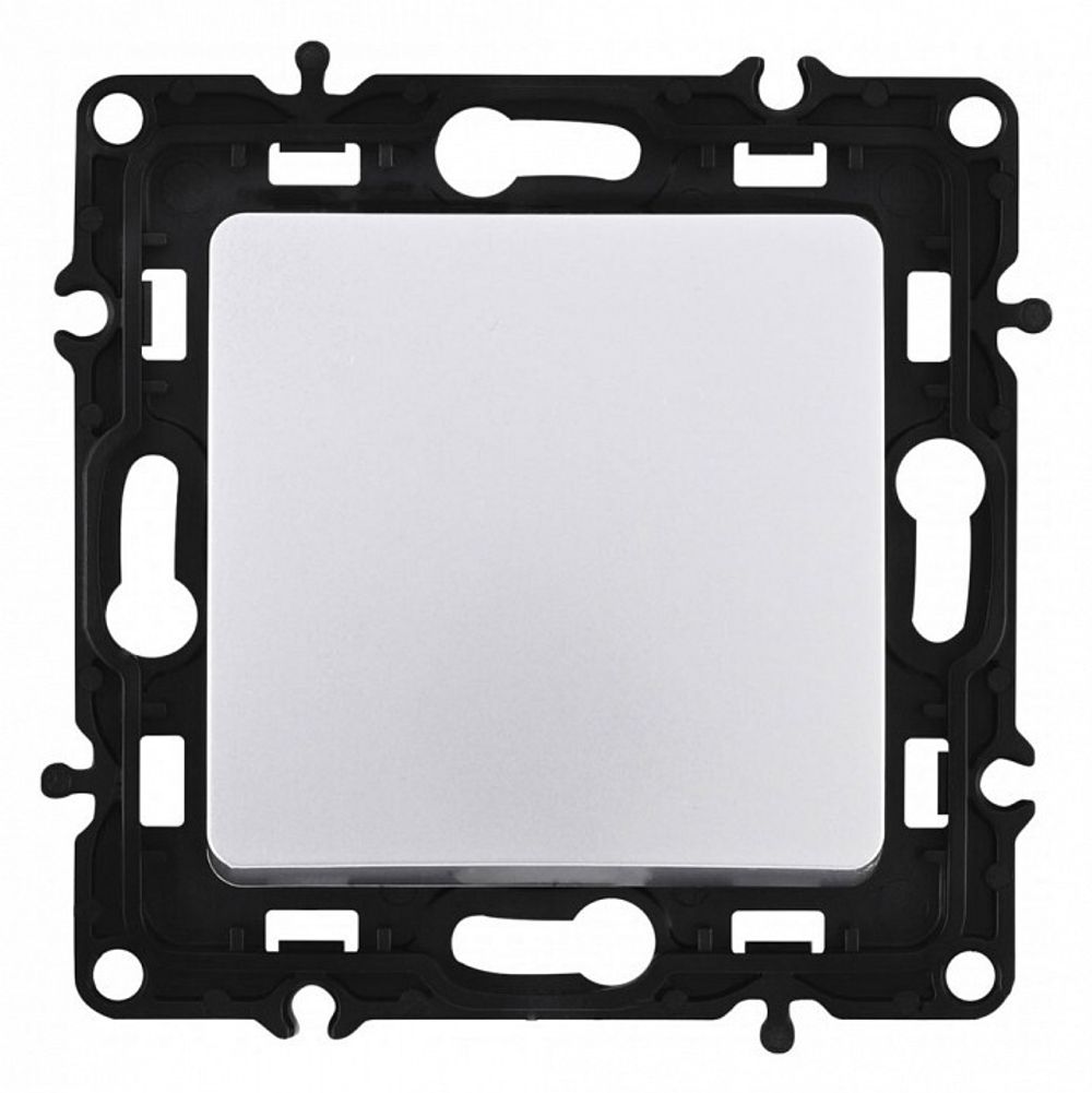 Выключатель проходной одноклавишный без рамки Arte Milano 217 217.32-1.silver