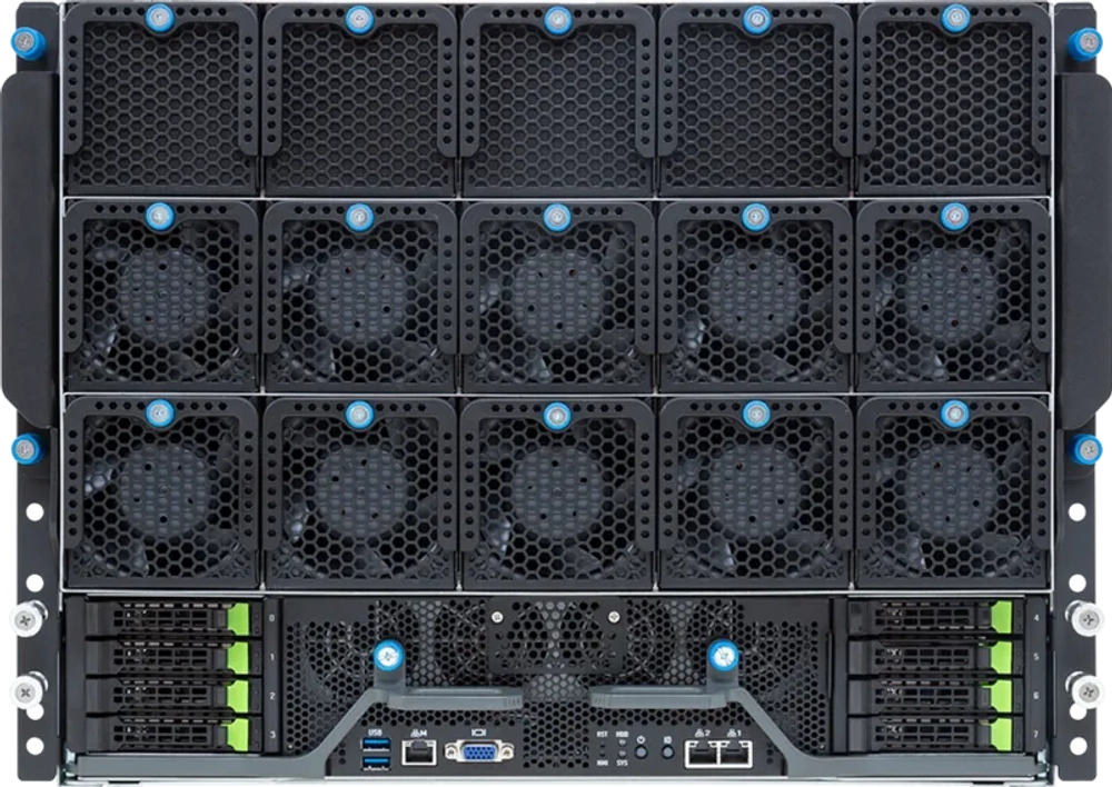 AI Server - AMD EPYC™ 9005/9004 - 8U DP NVIDIA HGX™ H200