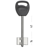 Заготовка сувальдного ключа 12739 GRD1DP