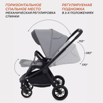 Детская коляска Rant Basic Energy 3 в 1 Grey 2024
