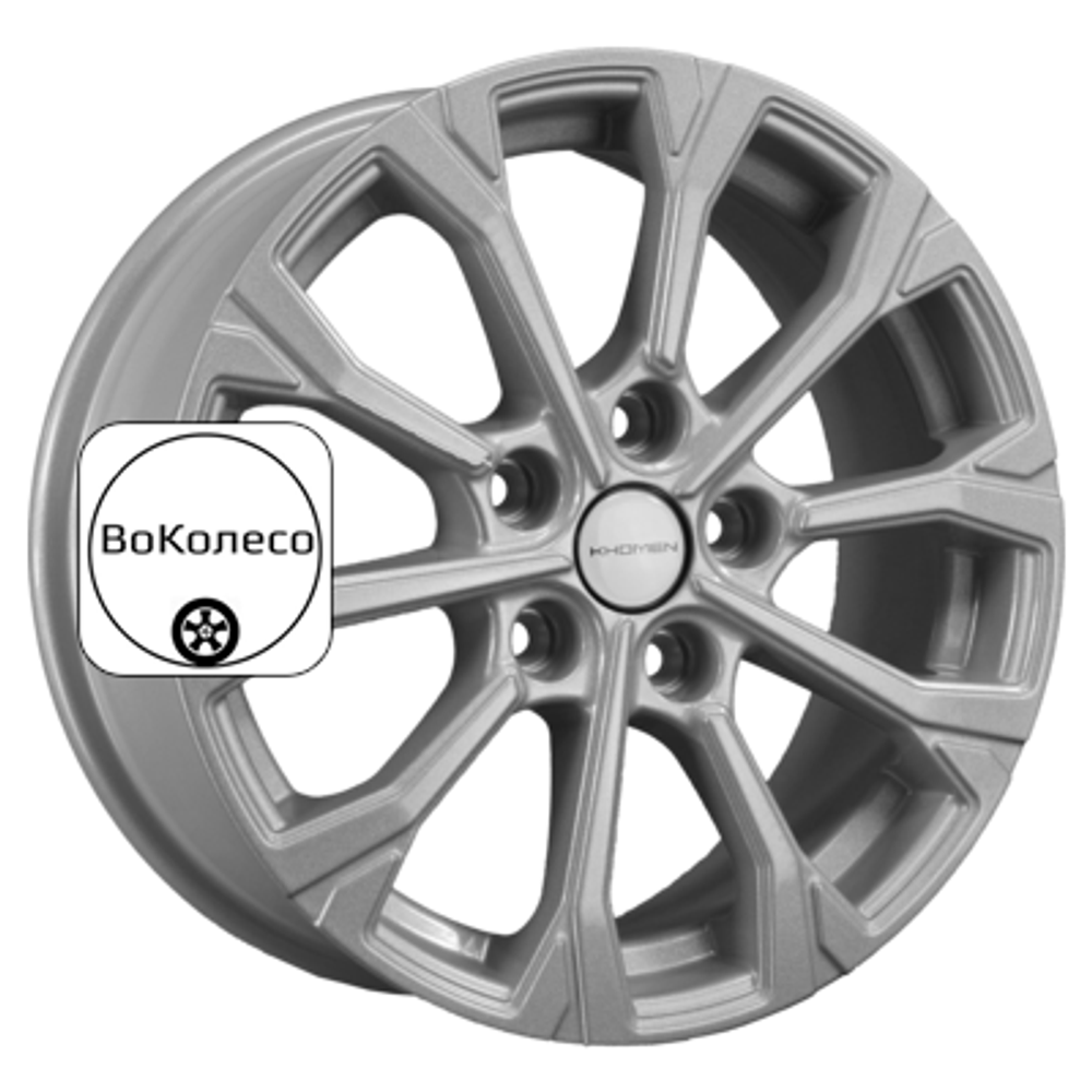 6,5x16/5x114,3 ET44 D67,1 KHW1605 (Huyndai/Kia) F-Silver Khomen Wheels