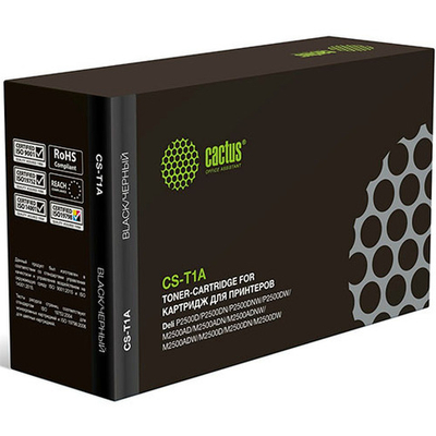 Картридж Cactus T1A CS-T1A для Deli P2500D/2500DN/2500DNW/2500DW черный